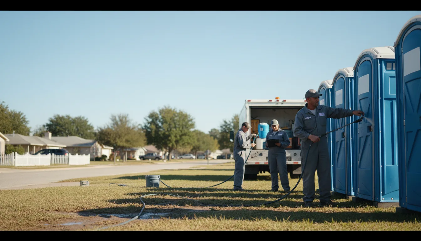 Long-Term Portable Toilet Rental in Una, SC near me